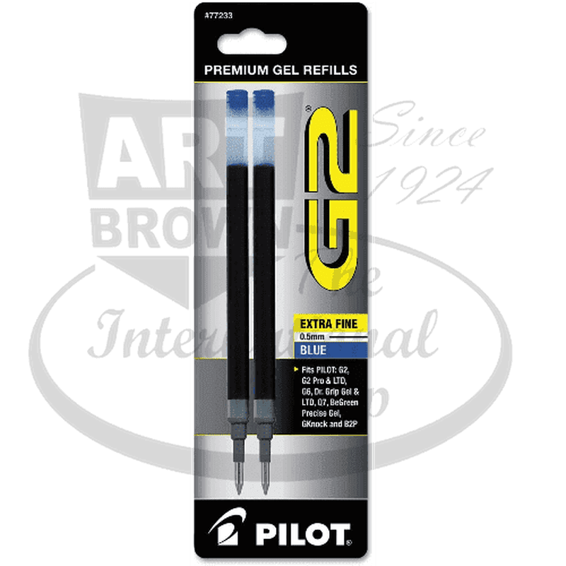 Pilot G2 Premium Rollerball Refill Blue Fine Point – Art Brown