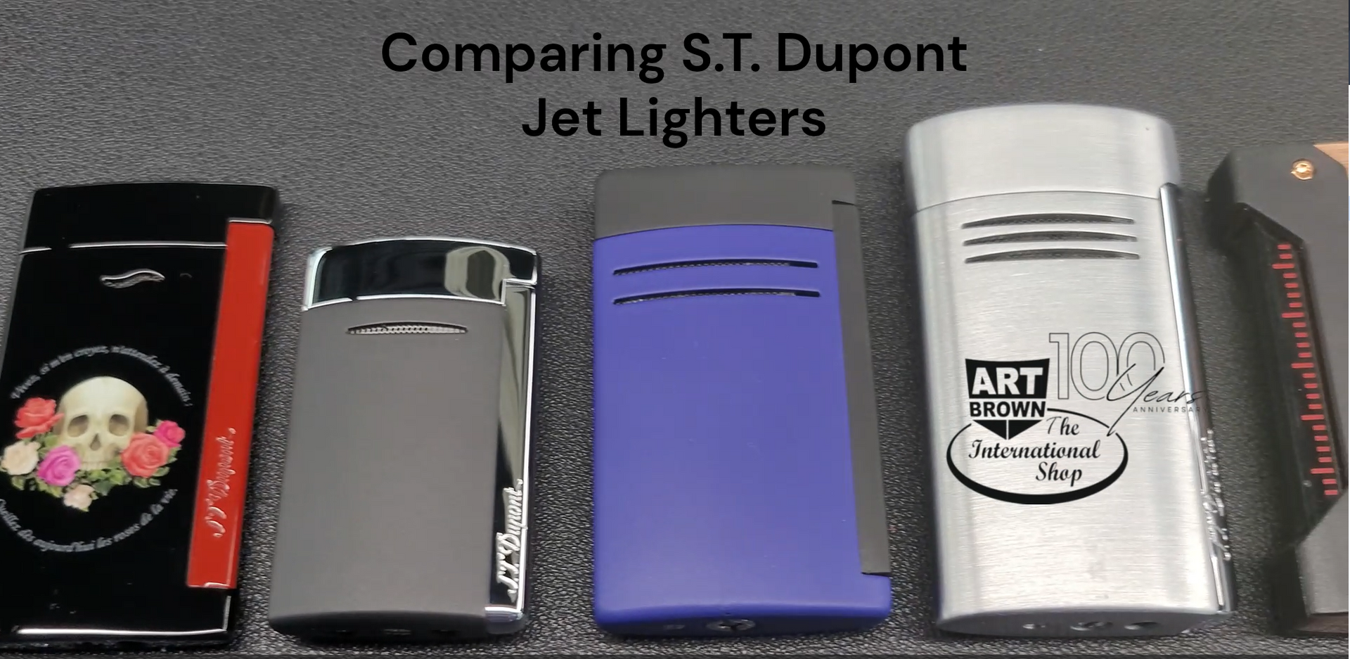 Guide to S.T. Dupont Jet Lighter Flames – Art Brown