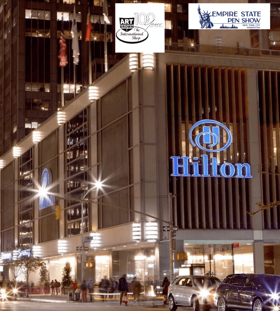 Hilton hotel in midtown Manhattan that will host the Empire State Pen Show