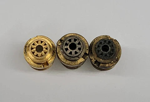 S.T. Dupont Jet burners which, showing damage from clogging voiding the warranty.