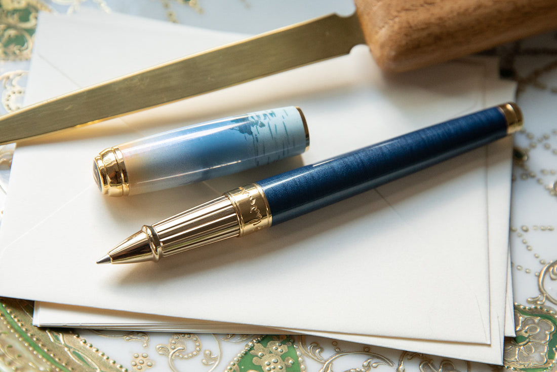 Limited edition S.T. Dupont Claude Monet rollerball pen.