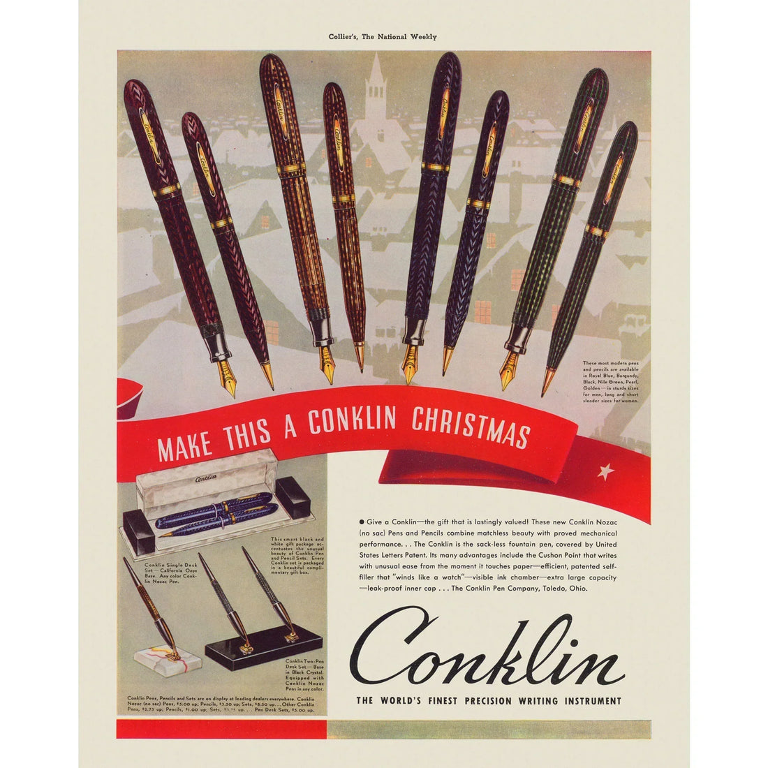 Introducing Conklin – A Legacy of American Penmaking