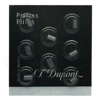 S.T. Dupont Lighter Flints Black 000600 black flint stones pack of 8 for S.T. Dupont lighters accessories