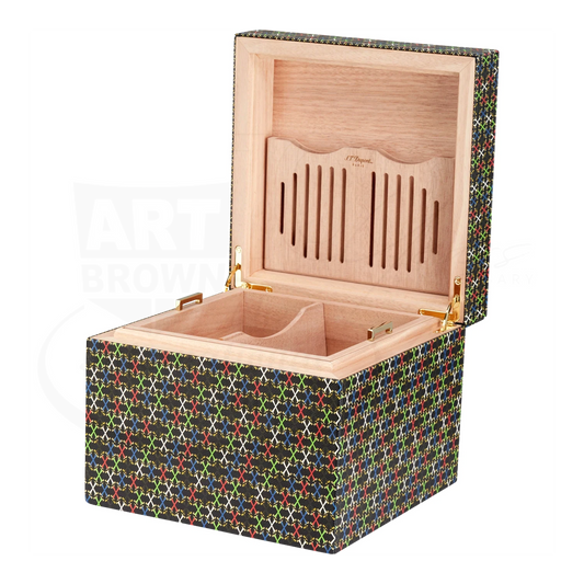 S.T. Dupont Arturo Fuente Opus X Fuente Multicolor Cigar Humidor, 001360