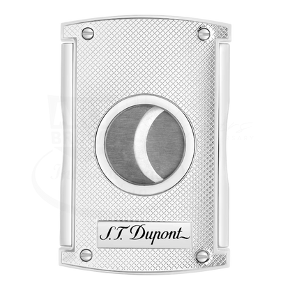 S.T. Dupont Maxijet Chrome Grid Cigar Cutter, 003257