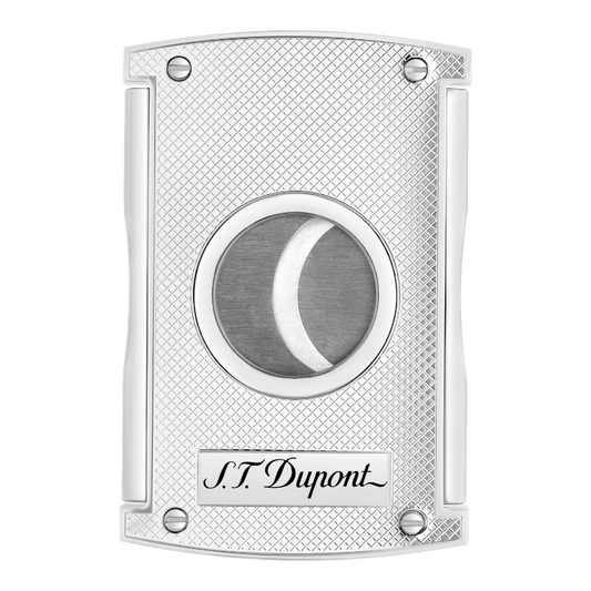 S.T. Dupont Maxijet Chrome Grid Cigar Cutter, 003257