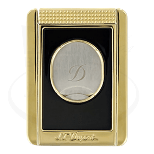 S.T. Dupont Black and Gold Cigar Cutter Stand, 003393