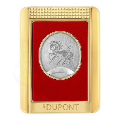 S.T. Dupont Limited Edition Year of the Horse Cigar Cutter w/ Stand