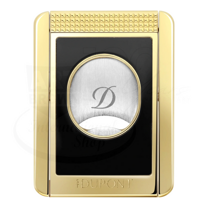 S.T. Dupont Black and Gold Cigar Cutter Stand, 003553