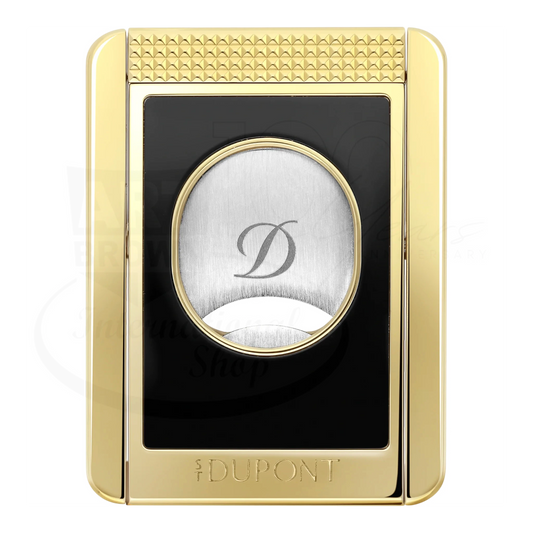 S.T. Dupont Black and Gold Cigar Cutter Stand, 003553