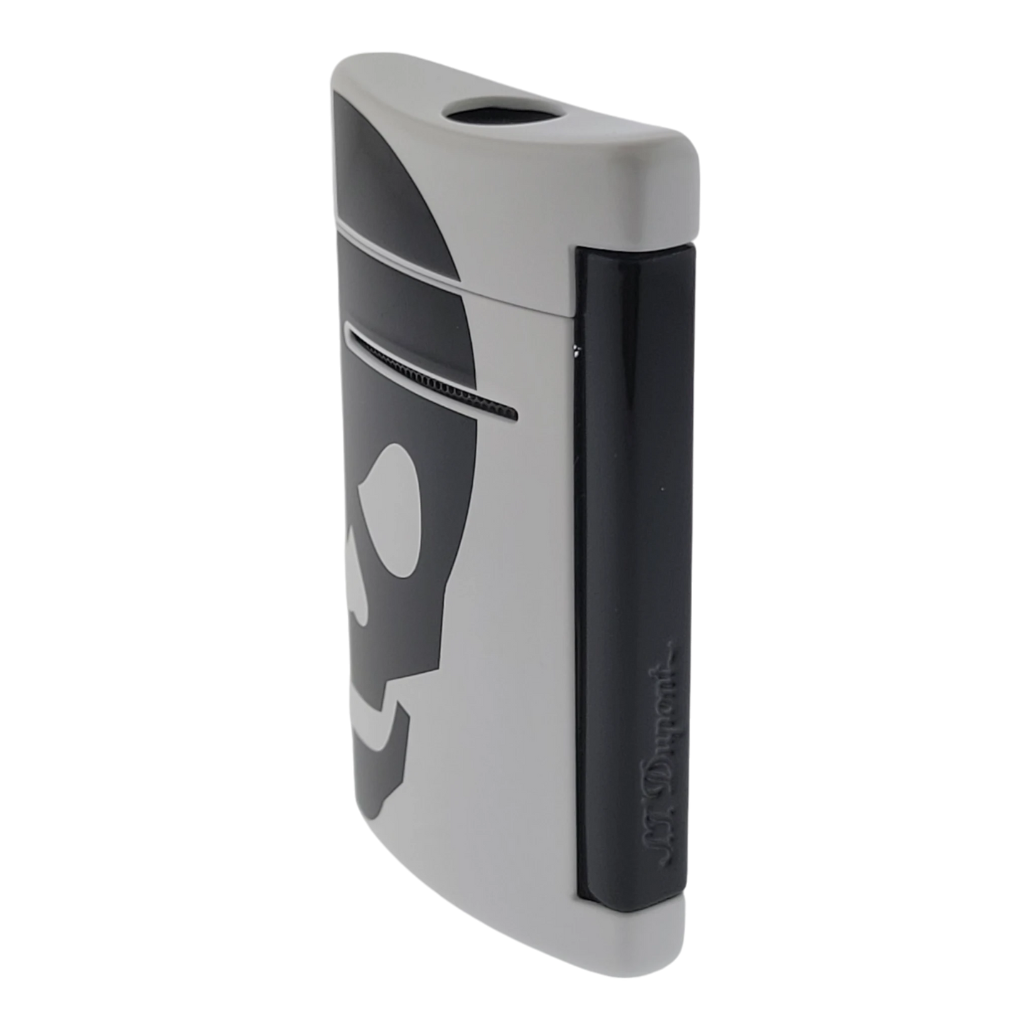S.T. Dupont Minijet White & Black Skull Lighter, 010056