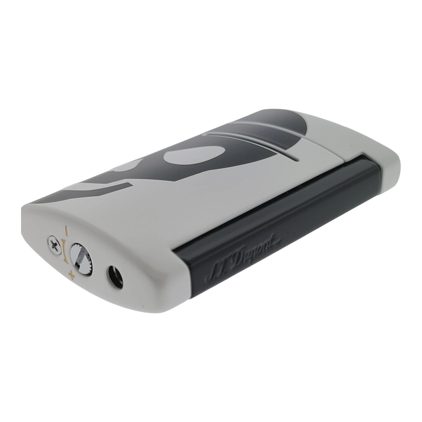 S.T. Dupont Minijet White & Black Skull Lighter, 010056