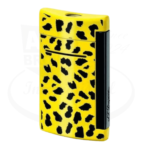 S.T. Dupont MiniJet Torch Lighter Yellow Leopard, 010074