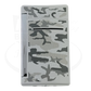 Back of S.T. Dupont minijet torch lighter with white camoflague pattern
