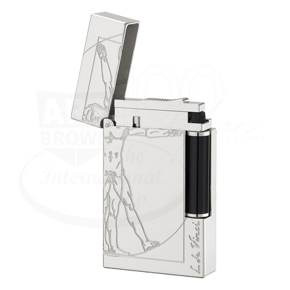 S.T. Dupont Ligne 2 Vitruvian Man Access Lighter, 016162