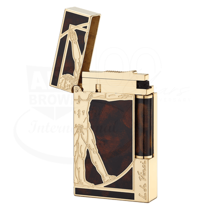 S.T. Dupont Ligne 2 Prestige Vitruvian Man Lighter, 016163
