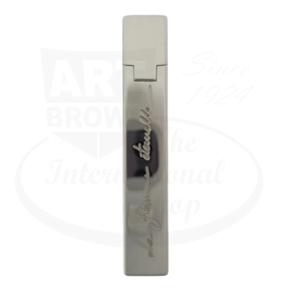S.T. Dupont Atelier Lighter 75th Anniversary 016261 palladium silver slim rectangular metal design signature engraving