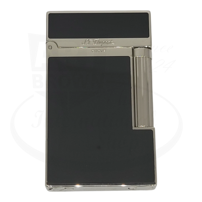 S.T. Dupont Ligne 2 Montparnasse 016296-D3 black Chinese lacquer and palladium lighter rectangular shape