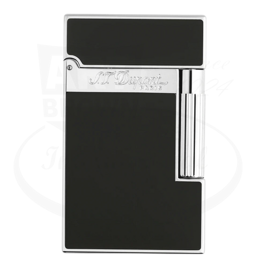 S.T. Dupont Ligne 2 Black Chinese Lacquer & Palladium Lighter, 016296