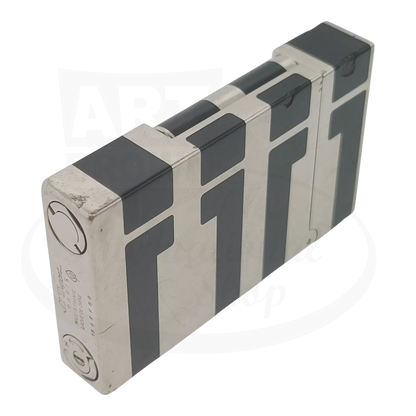 S.T. Dupont Ligne 2 016742 palladium and black lacquer lighter with visible wear, dents, and chips on surface