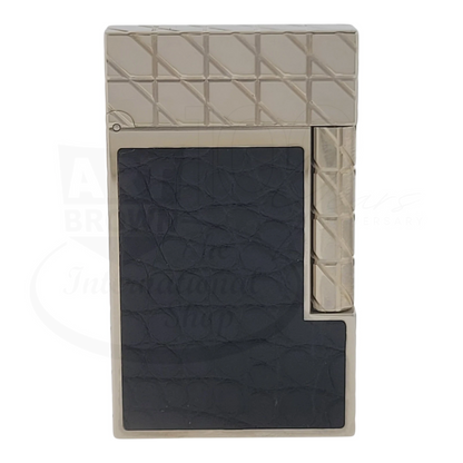S.T. Dupont Limited Edition Alligator Leather & Palladium Lighter, 016852