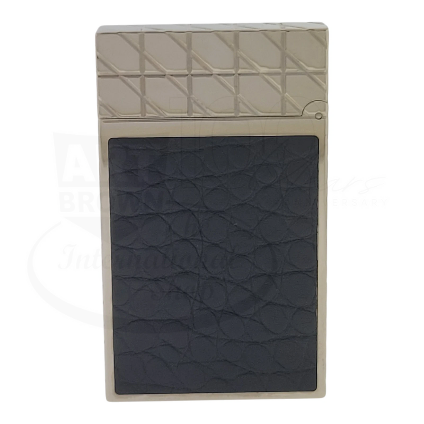 S.T. Dupont Limited Edition Alligator Leather & Palladium Lighter, 016852