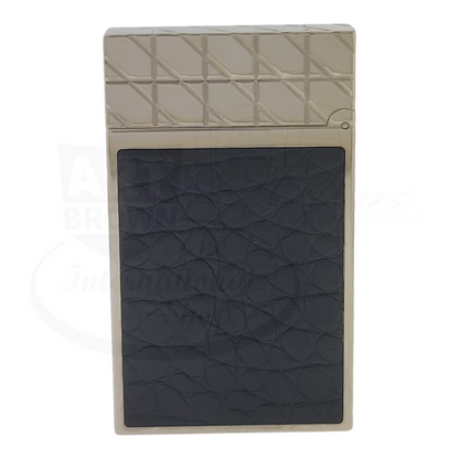S.T. Dupont Limited Edition Alligator Leather & Palladium Lighter, 016852
