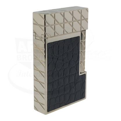 S.T. Dupont Limited Edition Alligator Leather & Palladium Lighter, 016852