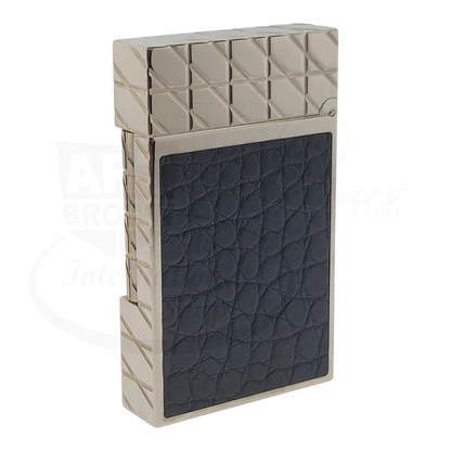 S.T. Dupont Limited Edition Alligator Leather & Palladium Lighter, 016852