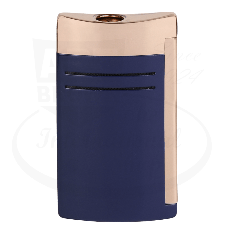 S.T. Dupont Maxijet Blue & Golden Lighter, 020173