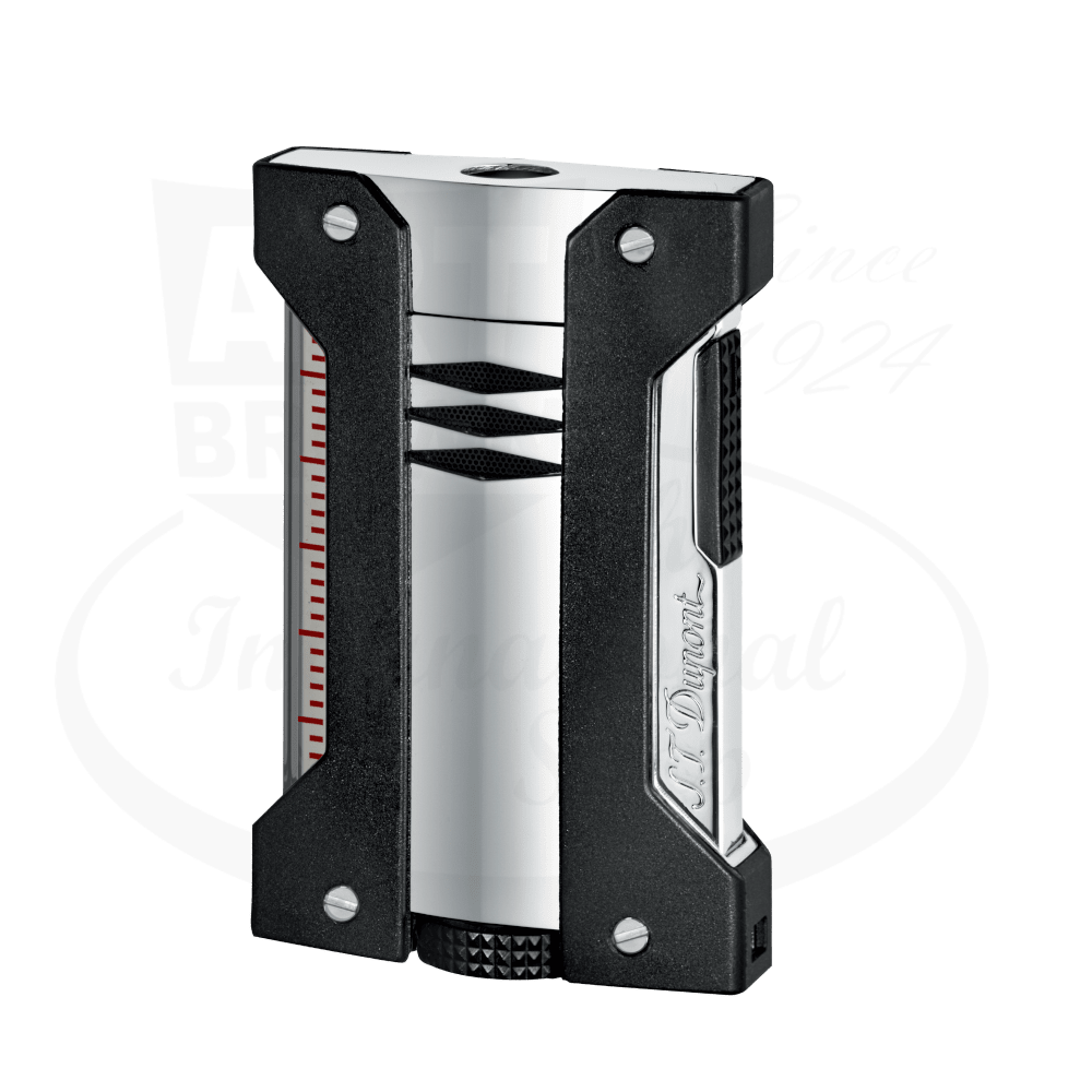 S.T. Dupont Defi Extreme Black & Chrome Torch Lighter, 021401
