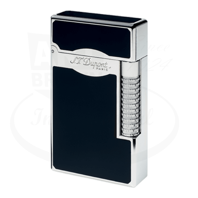 S.T. Dupont Display Model  Le Grand Black Lacquer & Palladium Lighter, 023010-D2