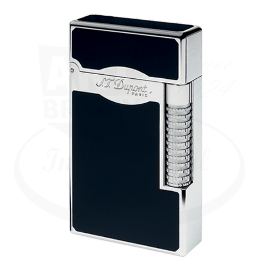 S.T. Dupont Display Model Le Grand Black Lacquer & Palladium Lighter, 023010-D1