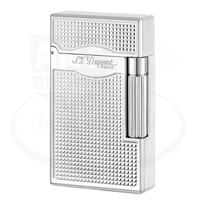 dupont cigarette lighter S.T. Ligne 2 Lighter, Lacquer, Palladium trim, Black, C16456 This model is available in the same finishes as the Slimmy S.T. Dupont Le Grand Lighter