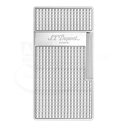 S.T. Dupont Biggy Chrome Diamond Head Lighter, 025010