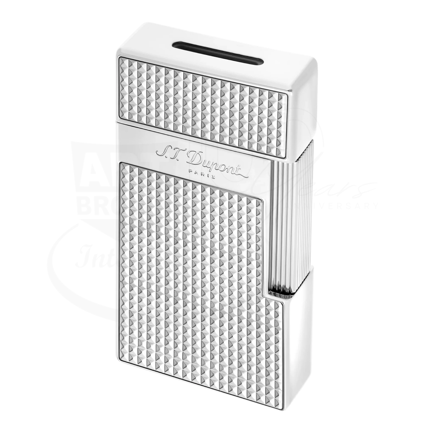 S.T. Dupont Biggy Chrome Diamond Head Lighter, 025010