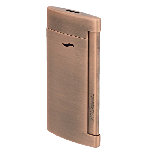 S.T. Dupont Slim 7 Full Brushed Copper Lighter, 027809