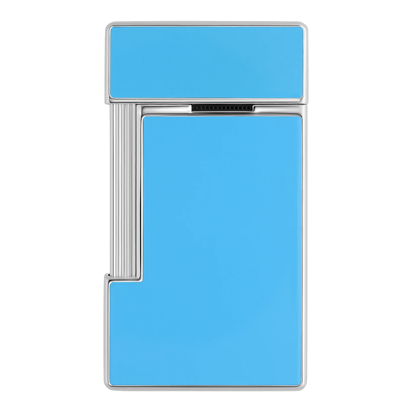 S.T. Dupont Slimmy Light Blue Lacquer & Chrome Lighter, 028007