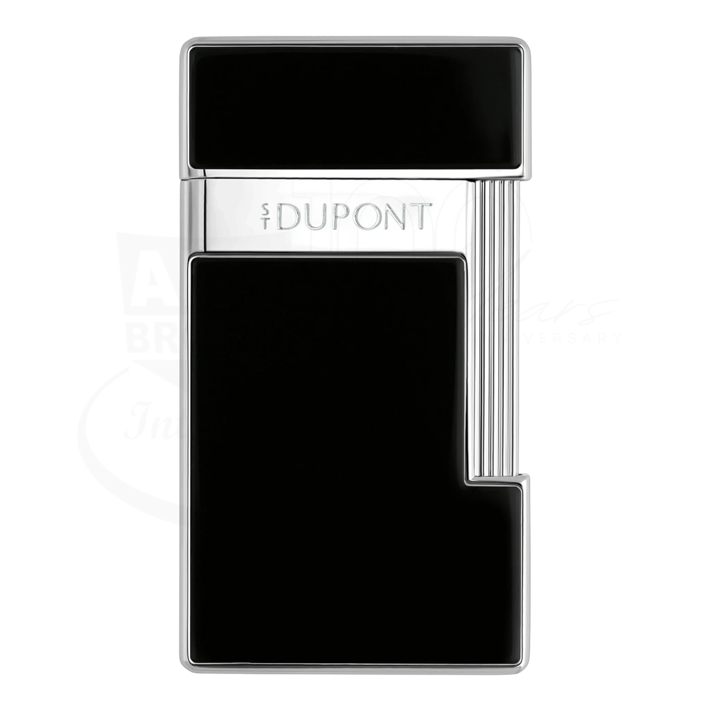S.T. Dupont Slimmy Black Lacquer & Chrome Lighter, 028221
