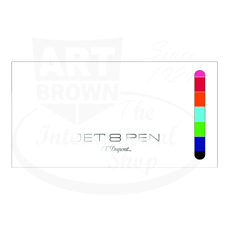 S.T. Dupont Jet 8 Turquoise Ballpoint Pen Refills, 040355