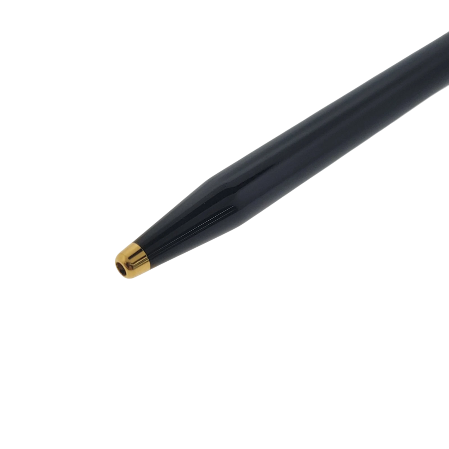 S.T. Dupont Classique Black Lacquer & Gold Ballpoint Pen, 045290N
