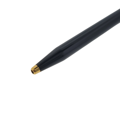 S.T. Dupont Classique Black Lacquer & Gold Ballpoint Pen, 045290N
