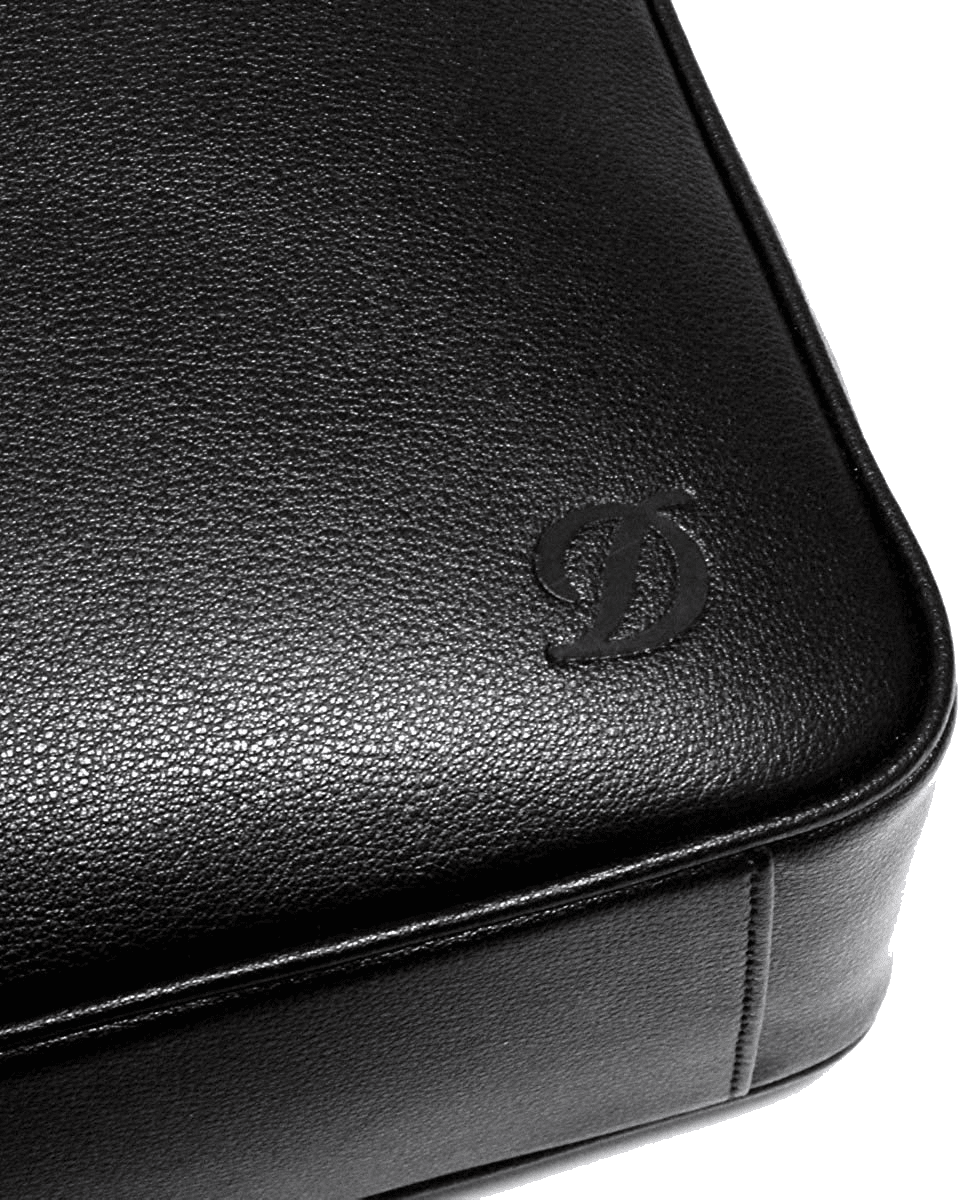S.T. Dupont Line D Soft Grain Leather Black Document Holder, 093102