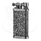 IM Corona Old Boy 64 Pipe Lighter with arabesque design in silver