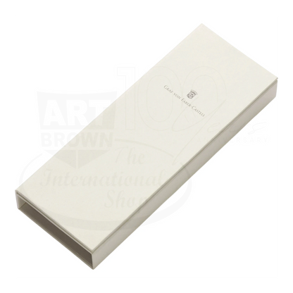 Graf von Faber-Castell Guilloche Rhodium Plated Ballpoint Pen