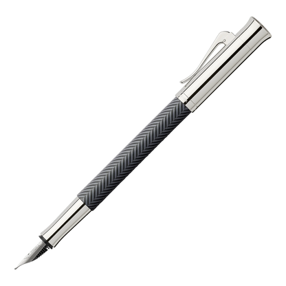 Graf von Faber-Castell Guilloche Anthracite Ciselé Fountain Pen