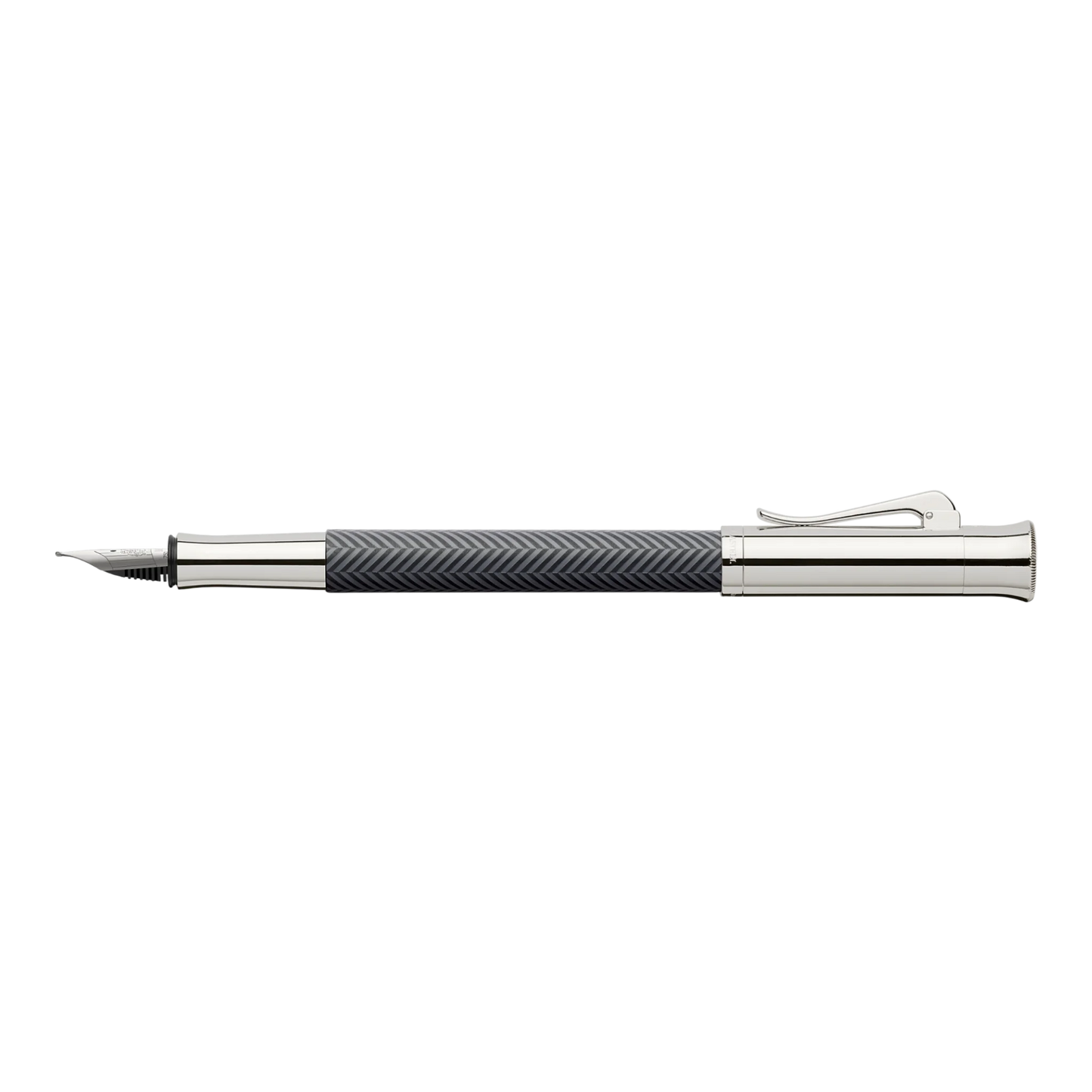 Graf von Faber-Castell Guilloche Anthracite Ciselé Fountain Pen