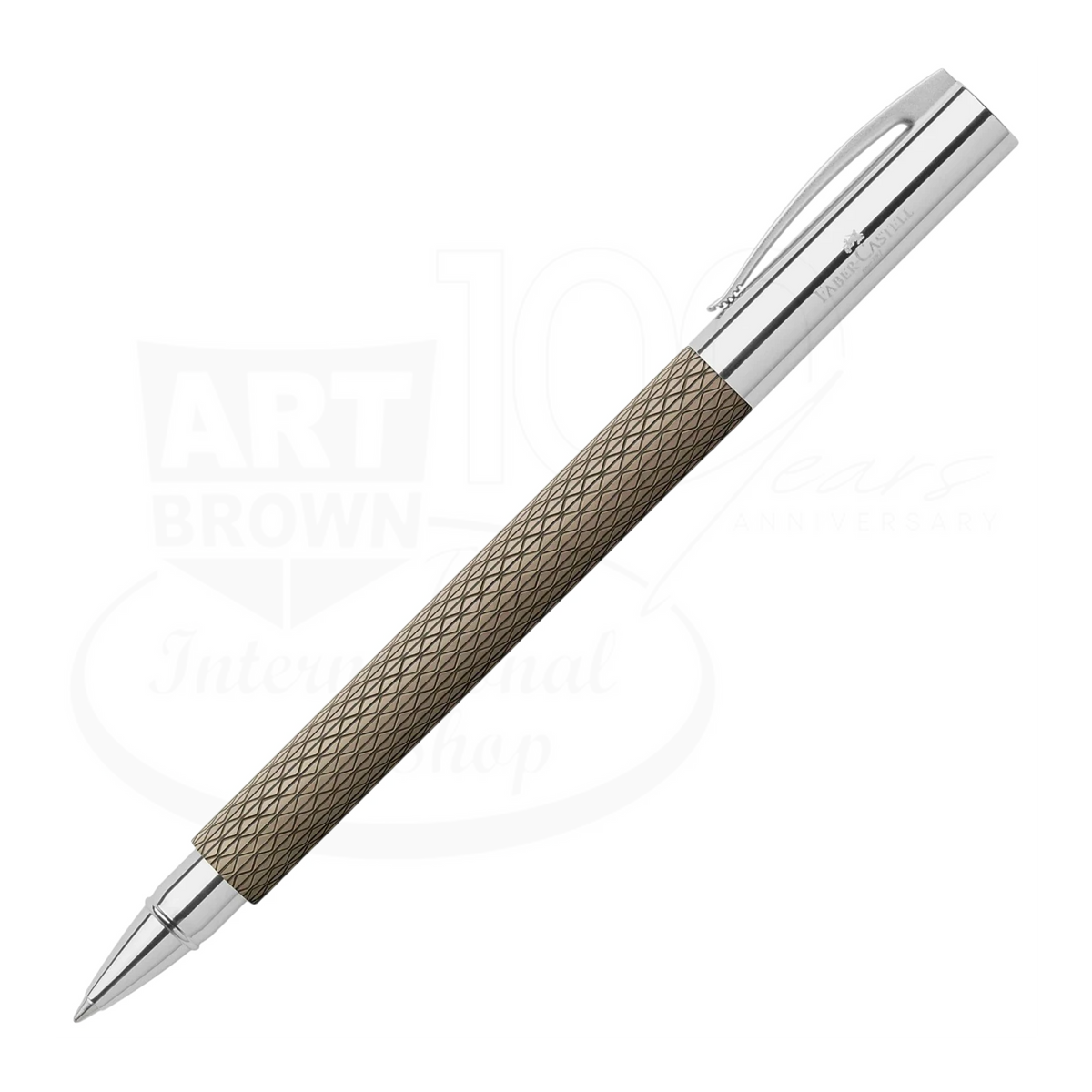 Faber-Castell Ambition OpArt Black Sand Rollerball Pen