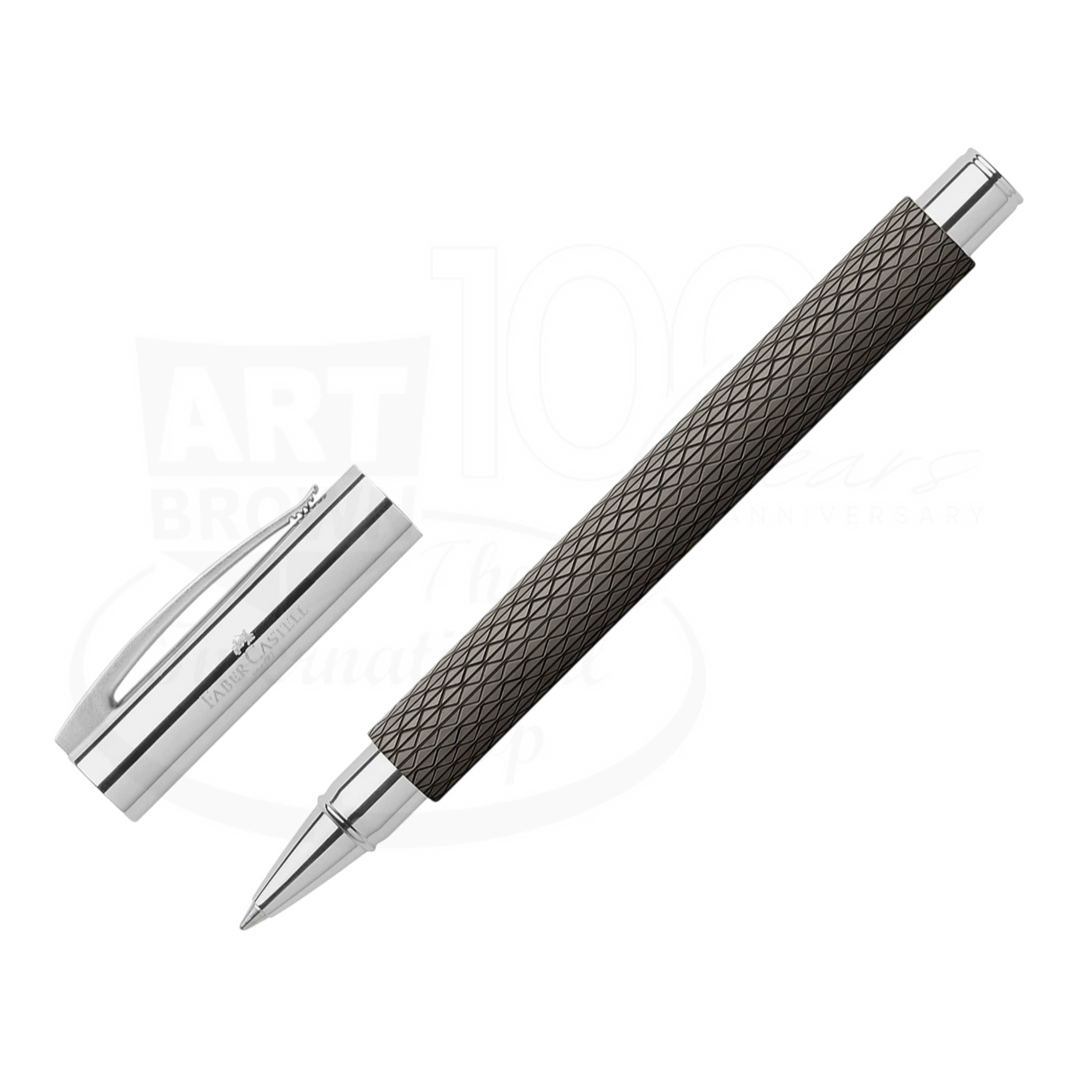 Faber-Castell Ambition OpArt Black Sand Rollerball Pen