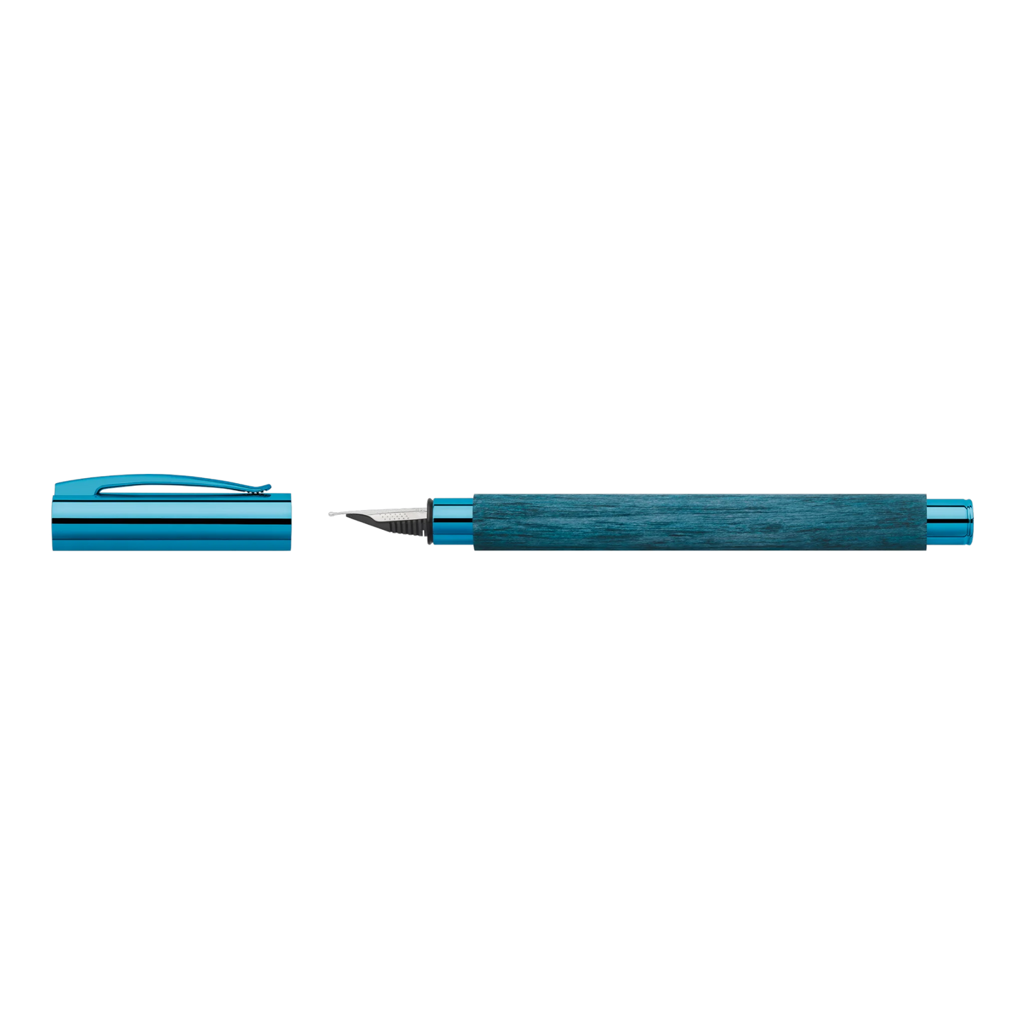 Faber-Castell Limited Edition Ambition Blue Wood Fountain Pen